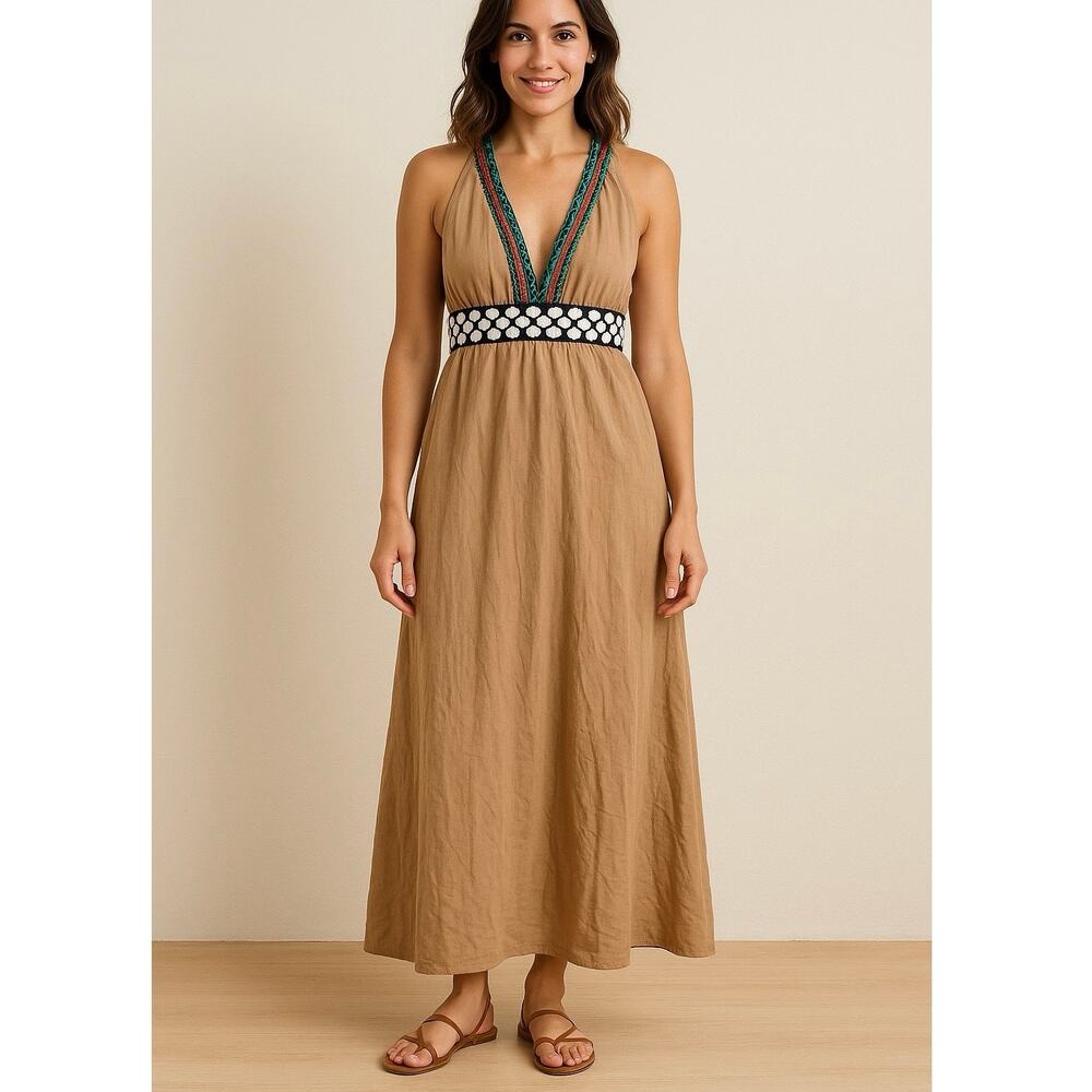 Corey Lynn Calter Ribbon Detail Maxi Dress